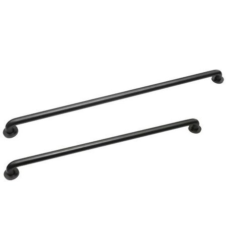 Matching Pair, One 36 in. & One 42 in. Grab Bars In Oil Rubbed Bronze, MPGB-8 -  MACFAUCETS, MPGB-8 ORB